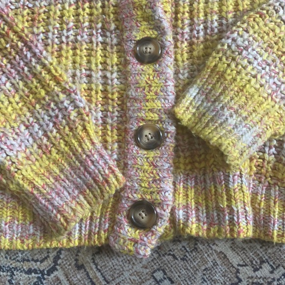 Universal Thread button front striped cardigan sweater size small - Picture 3 of 5